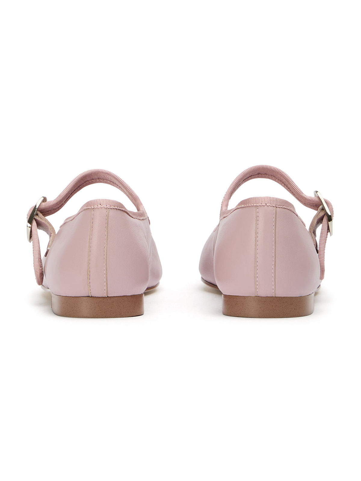 Pink Round-Toe Chic Mary Jane Slip-On Ballet Simple Flats