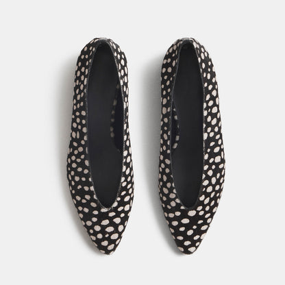 Chic Slip-On Pointed-Toe Simple Ballet Flats - Deer Pattern