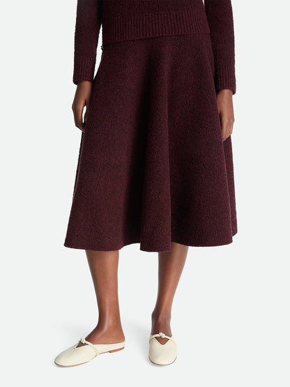Cream Round-Toe Middle Strap Backless Slip-On Flats