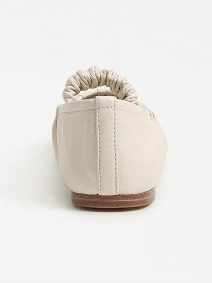 Bone Square-Toe Elastic Mary Jane Classic Ballet Flats